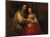 The Jewish Bride, 1666-1669-Rembrandt van Rijn-Mounted Giclee Print