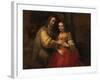 The Jewish Bride, 1666-1669-Rembrandt van Rijn-Framed Giclee Print