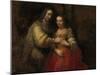 The Jewish Bride, C.1667-Rembrandt van Rijn-Mounted Giclee Print