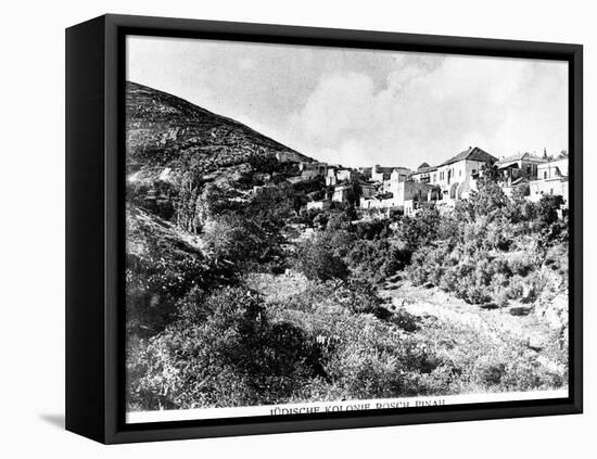 The Jewish Colony of Rosch Pinah, c.1900-null-Framed Stretched Canvas