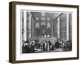 The Jewish Feast of Purim or Cots, 1712-James Gardner-Framed Giclee Print