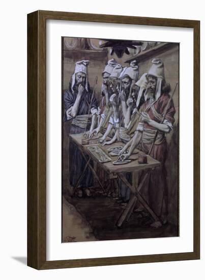 The Jews' Passover-James Tissot-Framed Giclee Print