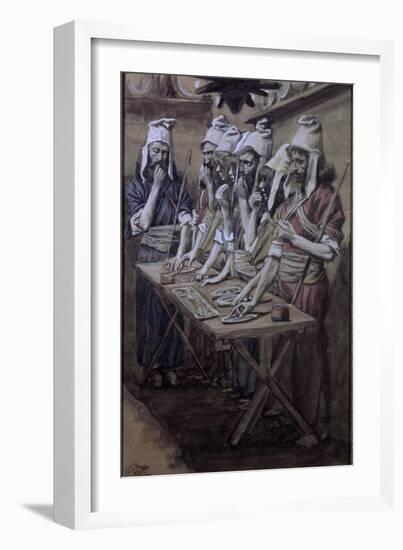 The Jews' Passover-James Tissot-Framed Giclee Print