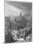 The Jews Rebuild the Temple of Jerusalem-Gustave Dor?-Mounted Art Print