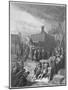 The Jews Rebuild the Temple of Jerusalem-Gustave Dor?-Mounted Art Print