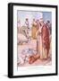 The Jews Stone Stephen to Death-Arthur A. Dixon-Framed Giclee Print