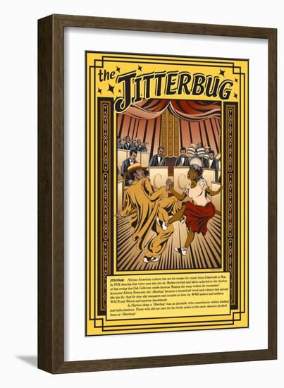 The Jitterbug-Wilbur Pierce-Framed Art Print