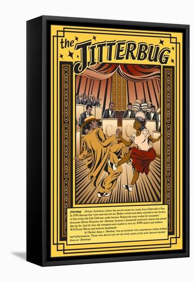 The Jitterbug-Wilbur Pierce-Framed Stretched Canvas