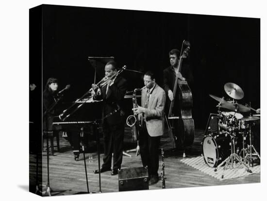 The Jj Johnson Quintet Performing at the Hertfordshire Jazz Festival, St Albans Arena, 4 May 1993-Denis Williams-Stretched Canvas