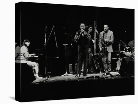 The Jj Johnson Quintet Performing at the Hertfordshire Jazz Festival, St Albans Arena, 4 May 1993-Denis Williams-Stretched Canvas