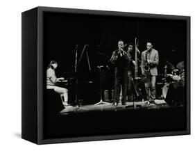 The Jj Johnson Quintet Performing at the Hertfordshire Jazz Festival, St Albans Arena, 4 May 1993-Denis Williams-Framed Stretched Canvas