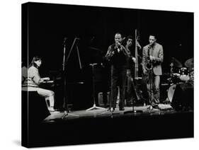 The Jj Johnson Quintet Performing at the Hertfordshire Jazz Festival, St Albans Arena, 4 May 1993-Denis Williams-Stretched Canvas
