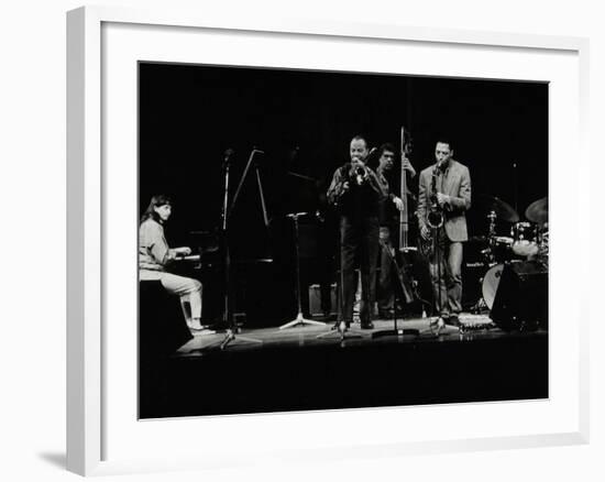 The Jj Johnson Quintet Performing at the Hertfordshire Jazz Festival, St Albans Arena, 4 May 1993-Denis Williams-Framed Photographic Print