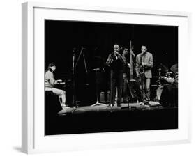 The Jj Johnson Quintet Performing at the Hertfordshire Jazz Festival, St Albans Arena, 4 May 1993-Denis Williams-Framed Photographic Print