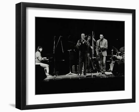 The Jj Johnson Quintet Performing at the Hertfordshire Jazz Festival, St Albans Arena, 4 May 1993-Denis Williams-Framed Photographic Print