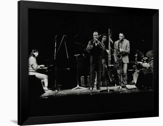 The Jj Johnson Quintet Performing at the Hertfordshire Jazz Festival, St Albans Arena, 4 May 1993-Denis Williams-Framed Photographic Print