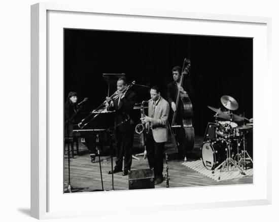 The Jj Johnson Quintet Performing at the Hertfordshire Jazz Festival, St Albans Arena, 4 May 1993-Denis Williams-Framed Photographic Print