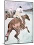 The Jockey, 1899-Henri de Toulouse-Lautrec-Mounted Giclee Print