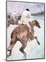 The Jockey, 1899-Henri de Toulouse-Lautrec-Mounted Giclee Print