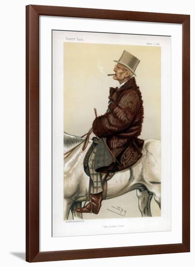 The Jockey Club, 1882-Spy-Framed Giclee Print