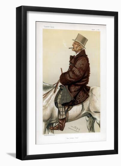 The Jockey Club, 1882-Spy-Framed Giclee Print