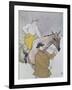 The Jockey Led to the Start-Henri de Toulouse-Lautrec-Framed Giclee Print