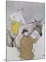 The Jockey Led to the Start-Henri de Toulouse-Lautrec-Mounted Giclee Print