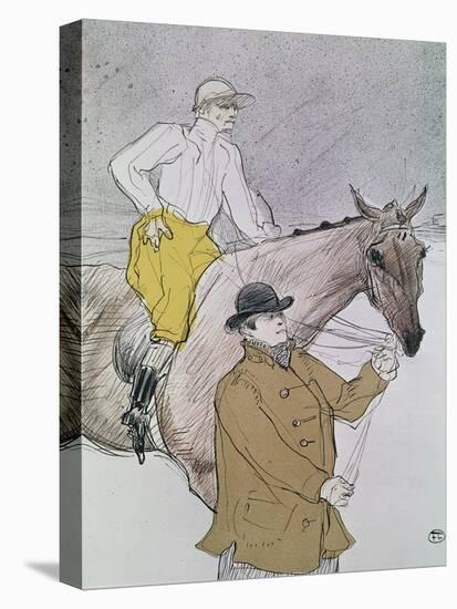 The Jockey Led to the Start-Henri de Toulouse-Lautrec-Stretched Canvas