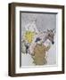 The Jockey Led to the Start-Henri de Toulouse-Lautrec-Framed Giclee Print