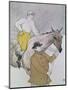 The Jockey Led to the Start-Henri de Toulouse-Lautrec-Mounted Giclee Print