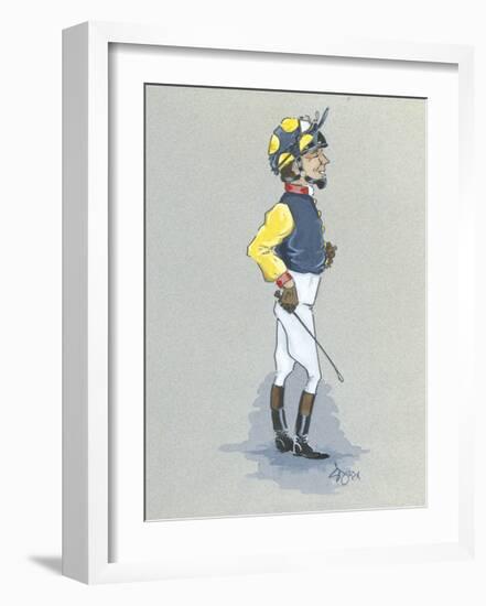 The Jockey-Simon Dyer-Framed Premium Giclee Print