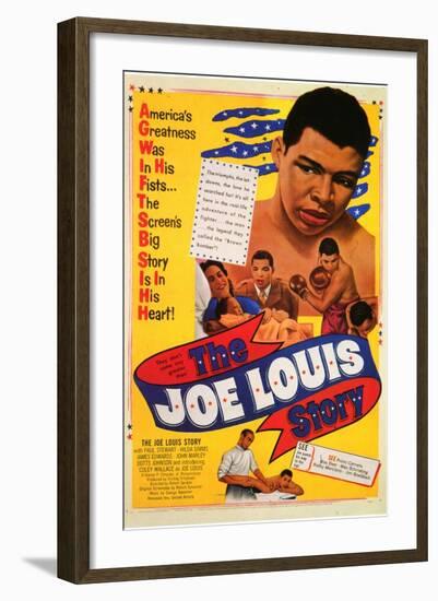 The Joe Louis Story, 1953-null-Framed Art Print