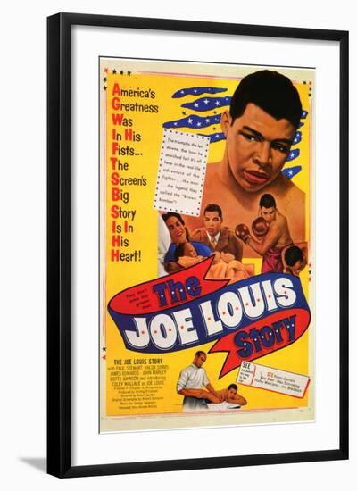 The Joe Louis Story, 1953-null-Framed Art Print