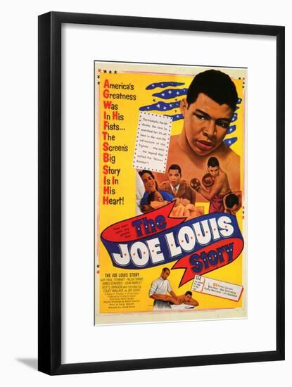 The Joe Louis Story, 1953-null-Framed Art Print