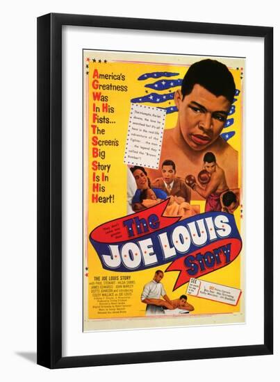 The Joe Louis Story, 1953-null-Framed Art Print