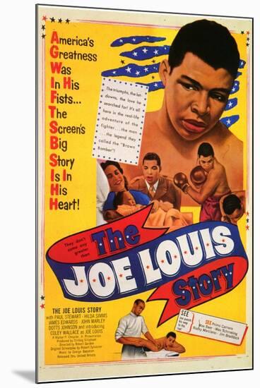 The Joe Louis Story, 1953-null-Mounted Art Print