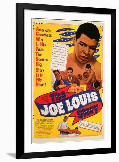 The Joe Louis Story, 1953-null-Framed Premium Giclee Print