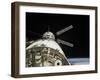 The Johannes Kepler Automated Transfer Vehicle Docks to the International Space Station-null-Framed Photographic Print