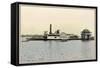 The John A. Warner-Ed Clark-Framed Stretched Canvas