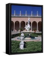 The John and Mable Ringling Museum of Art, Sarasota, Florida, USA-Fraser Hall-Framed Stretched Canvas