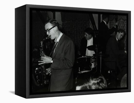 The John Cox Trio and Derek Humble Playing at the Civic Restaurant, Bristol, 1955-Denis Williams-Framed Stretched Canvas
