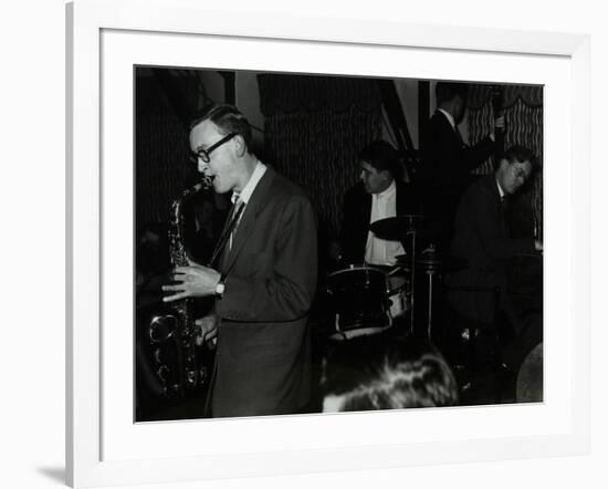 The John Cox Trio and Derek Humble Playing at the Civic Restaurant, Bristol, 1955-Denis Williams-Framed Photographic Print