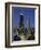 The John Hancock Center on Left, and the Old Water Tower in Low Centre, Chicago-Robert Francis-Framed Photographic Print