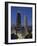 The John Hancock Center on Left, and the Old Water Tower in Low Centre, Chicago-Robert Francis-Framed Photographic Print