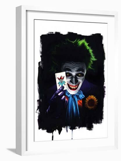 The Joker-David Stoupakis-Framed Art Print