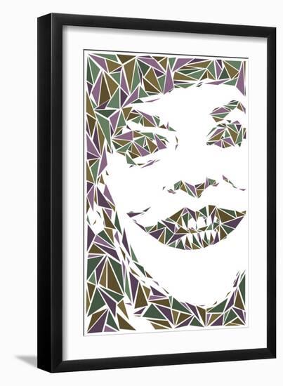 The Joker-Cristian Mielu-Framed Art Print