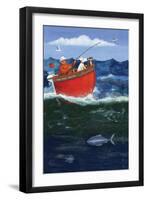 The Jolly Angler-Peter Adderley-Framed Art Print