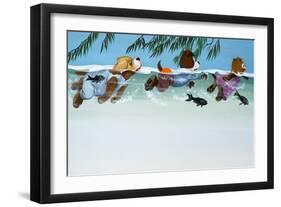 The Jolly Dogs-Francis Phillipps-Framed Giclee Print