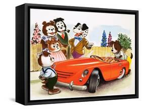 The Jolly Dogs-Francis Phillipps-Framed Stretched Canvas