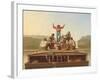The Jolly Flatboatmen, 1846-George Caleb Bingham-Framed Giclee Print